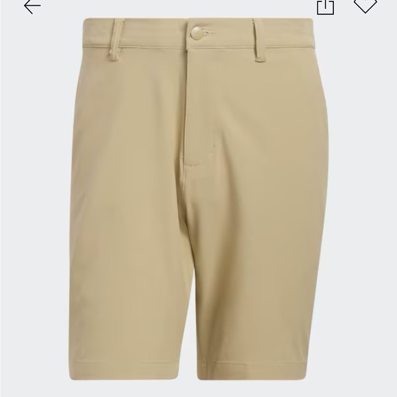 Adidas Men’s Ultimate Golf short Color Beige size 34 - Picture 1 of 4
